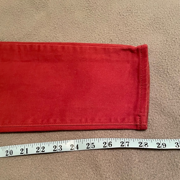 Old Navy Rockstar Mid-Rise Skinny Jeans. Rust, Size 12. - Picture 8 of 10